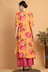 Mustard Kurta Set
